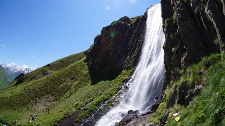 Водопад Терскол